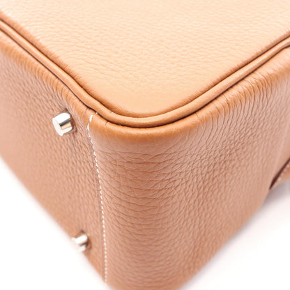 HERMES Lindy Mini Taurillon Silver HW Shoulder Bag