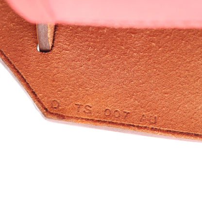 HERMES Herbag Zip PM Rose Canvas Handbag