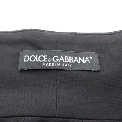 DOLCE & GABBANA Black Fringe Skirt Size 38