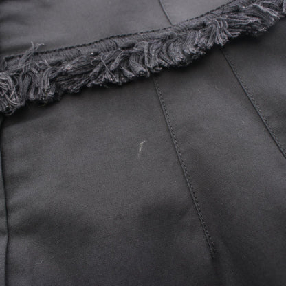DOLCE & GABBANA Black Fringe Skirt Size 38