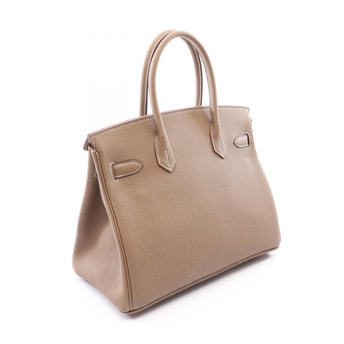 HERMES Birkin 30 Etoupe Togo Gold Hardware Bag