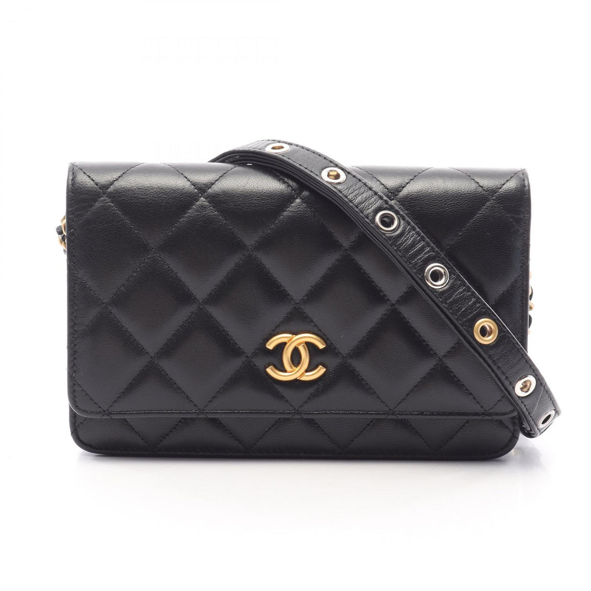CHANEL Matelasse Lambskin Shoulder Bag