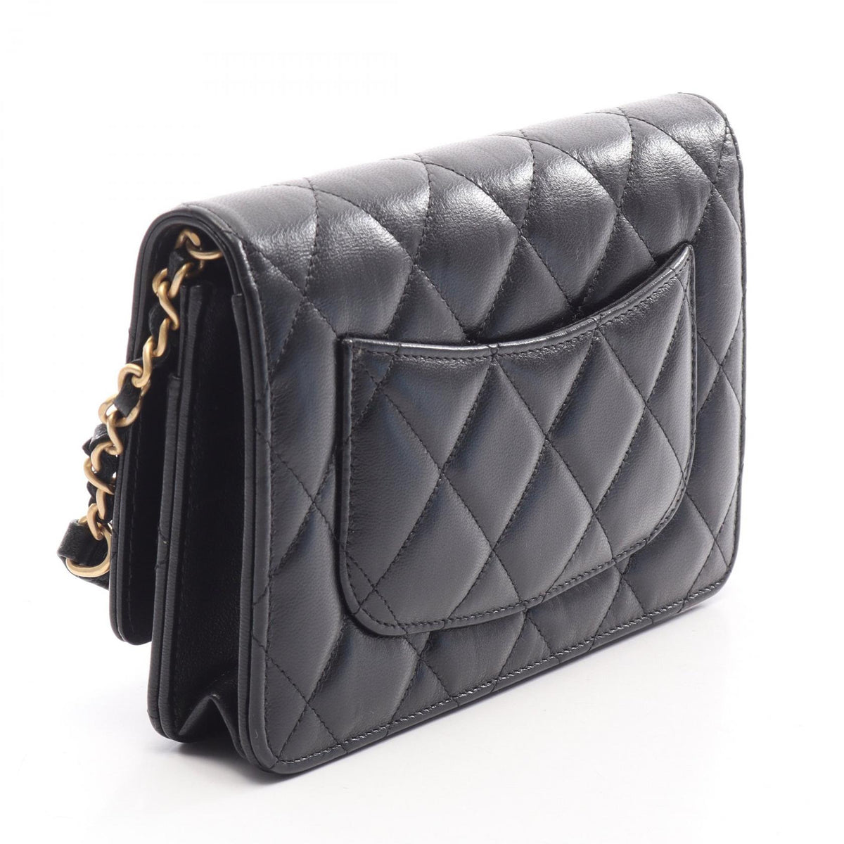 CHANEL Matelasse Lambskin Shoulder Bag