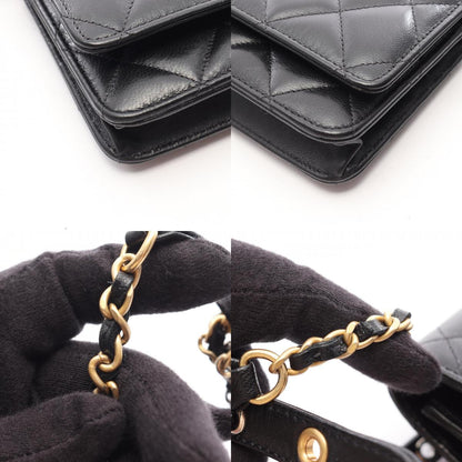 CHANEL Matelasse Lambskin Shoulder Bag