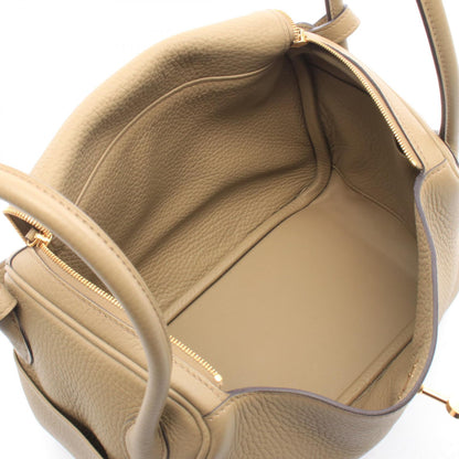 HERMES Lindy 26 Beige Malfa Shoulder Bag