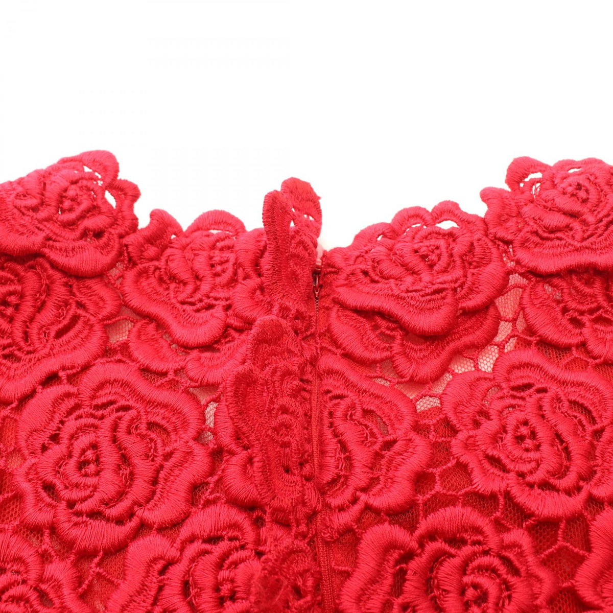 Valentino Floral Lace Sleeveless Cotton Dress Size 40S