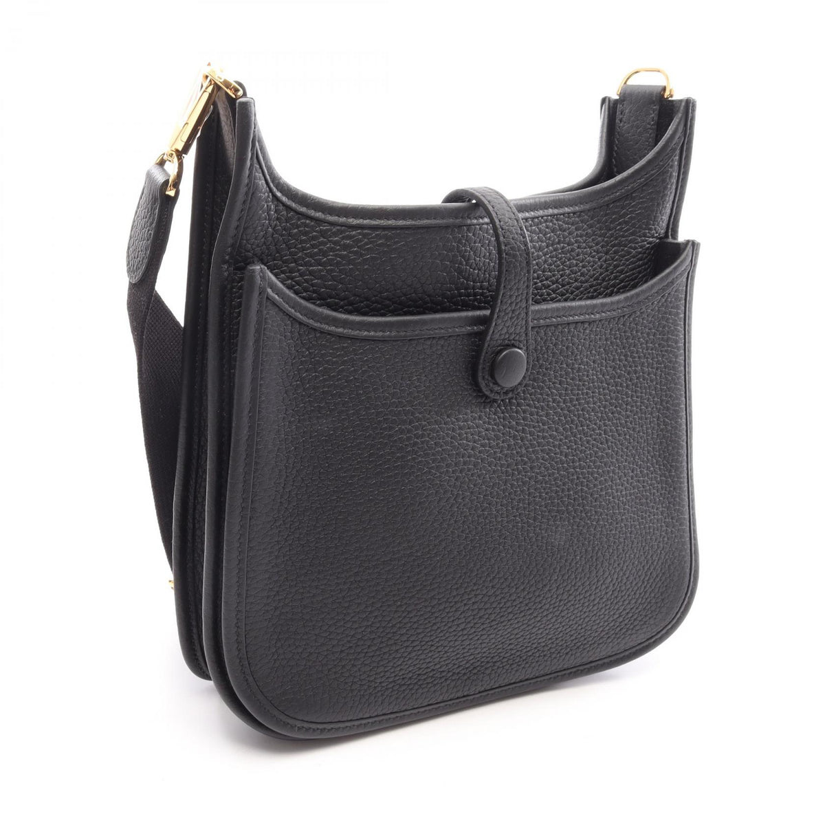 HERMES Evelyne III 23 Black Shoulder Bag
