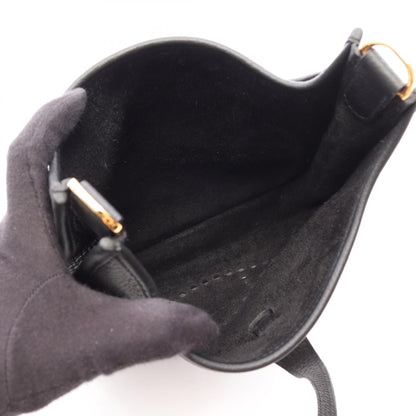 HERMES Evelyne III 23 Black Shoulder Bag