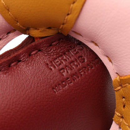 HERMES Buddy Charm Rouge H Agneau Milo