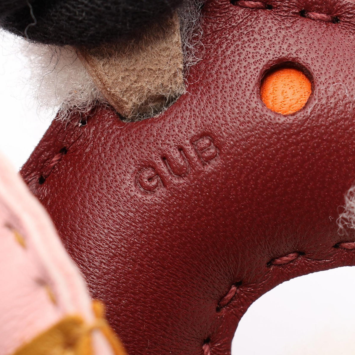 HERMES Buddy Charm Rouge H Agneau Milo