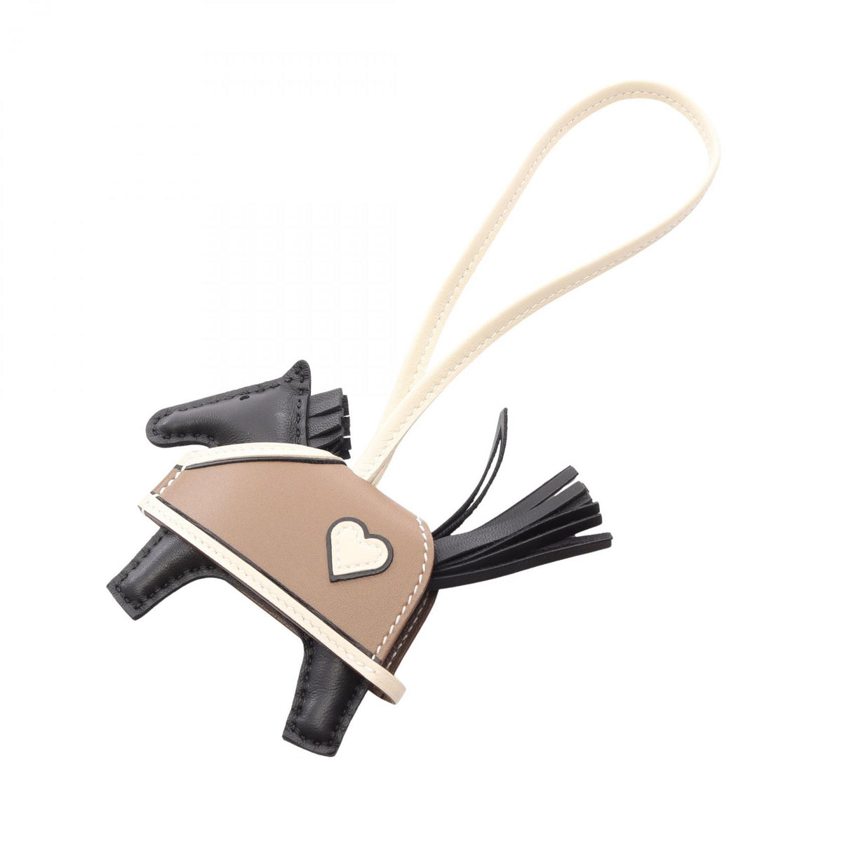 HERMES Rodeo PM Robe-o-coeur Milo Charm