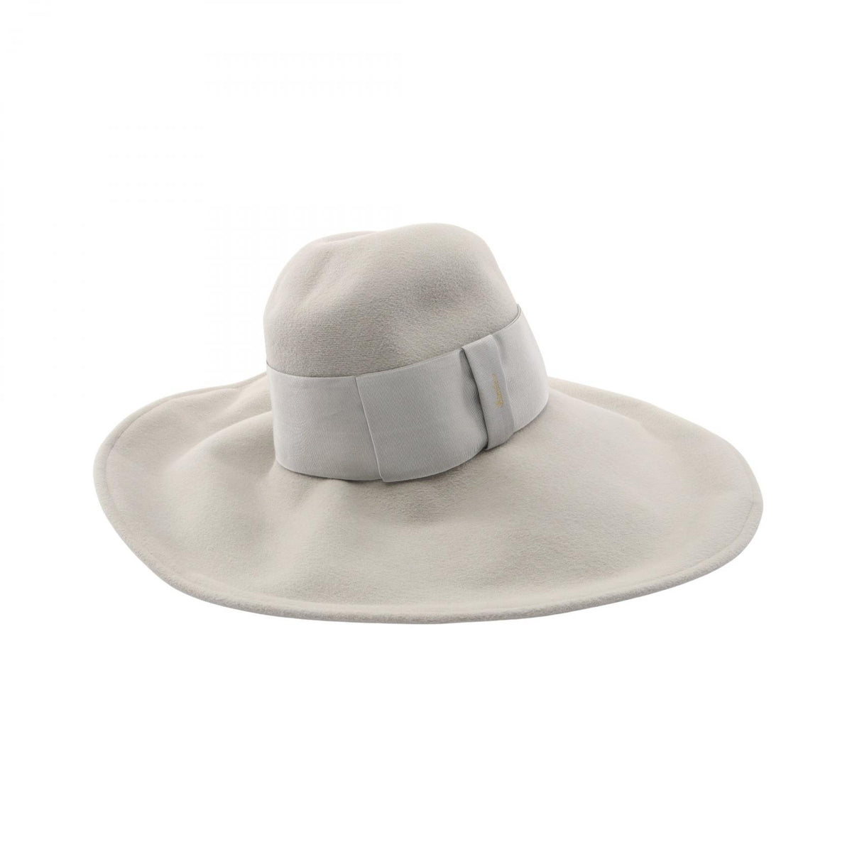 Borsalino Gray Rabbit Felt Hat Size M