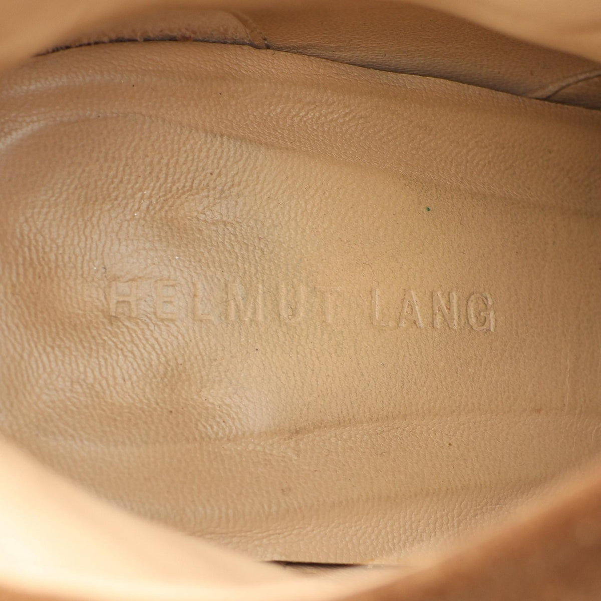HELMUT LANG Brown Suede Ankle Boots Size 38