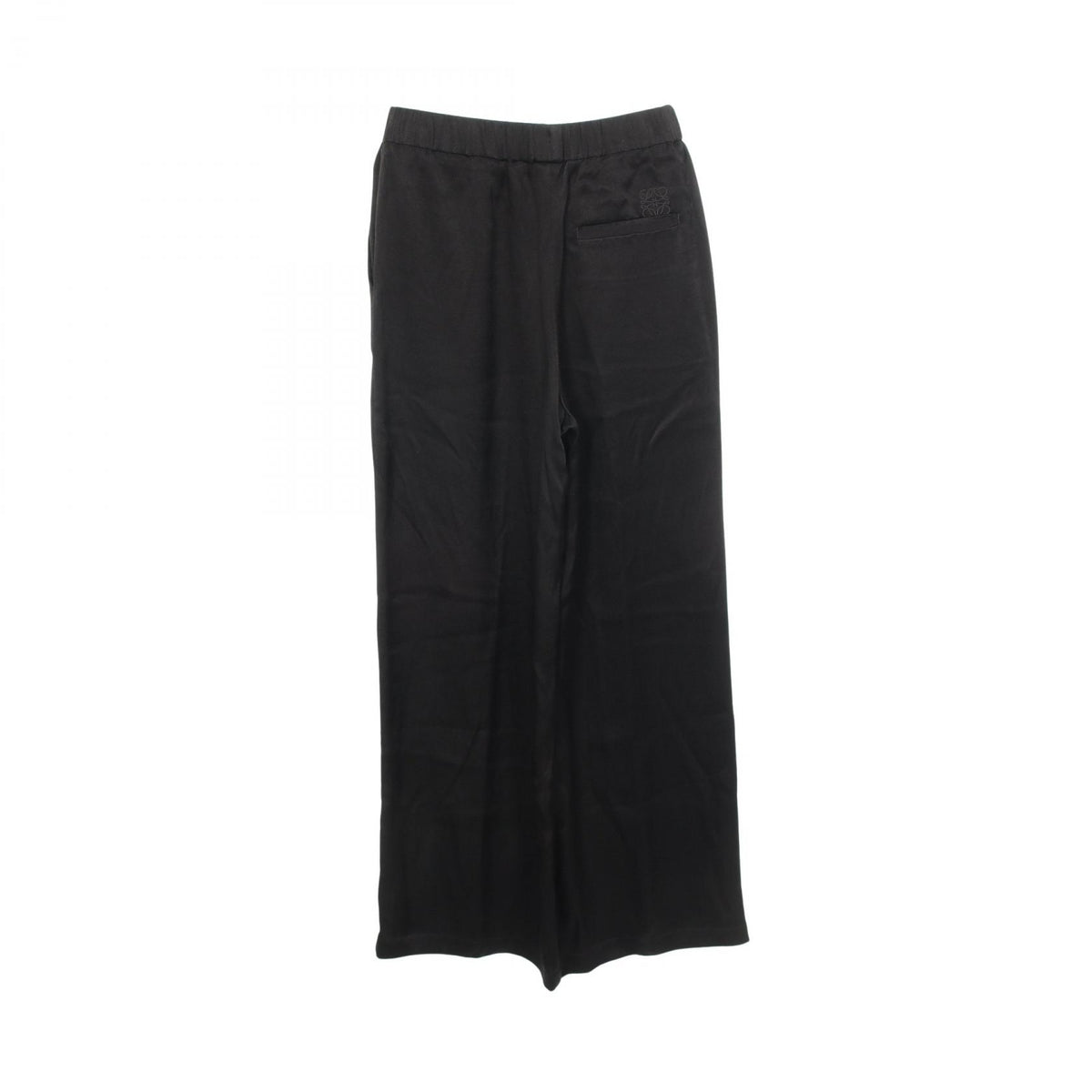 LOEWE Silk Pajama Trousers Pants Black Size XS
