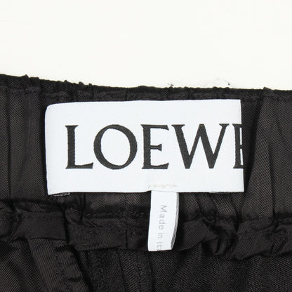 LOEWE Silk Pajama Trousers Pants Black Size XS