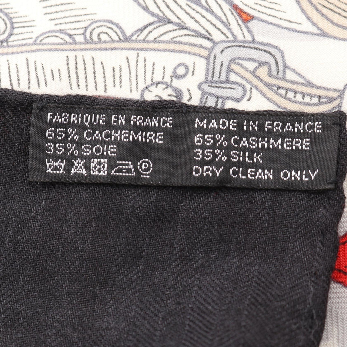 HERMES Carre Geant 140 Cashmere Scarf
