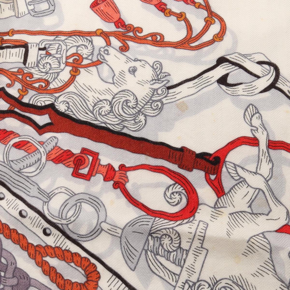 HERMES Carre Geant 140 Cashmere Scarf