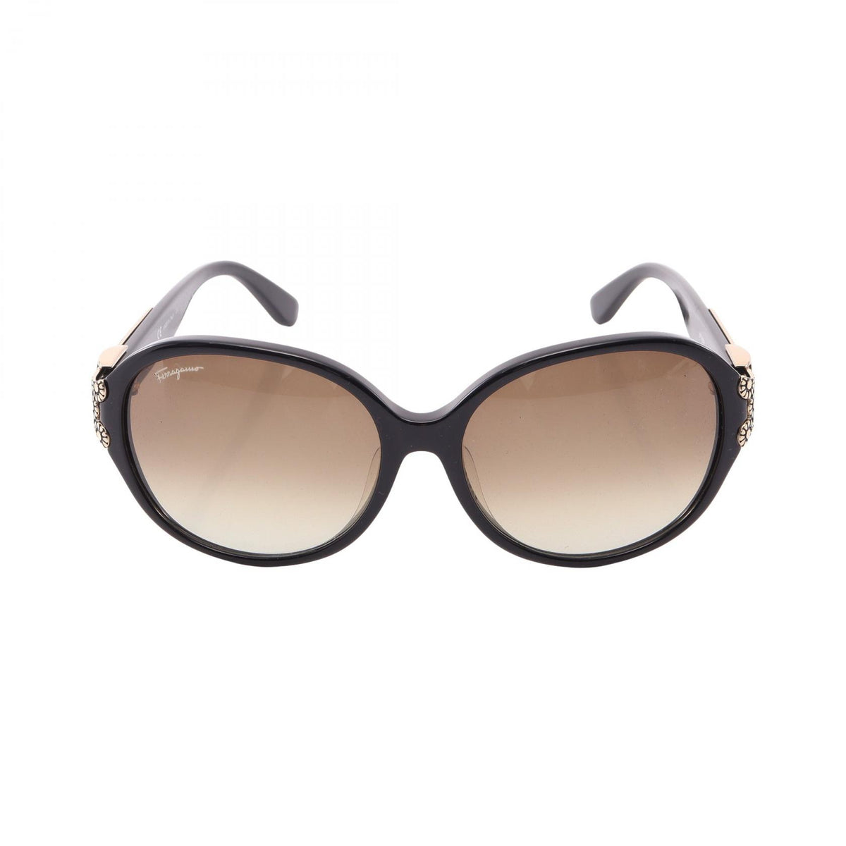 Salvatore Ferragamo Vara Sunglasses Black