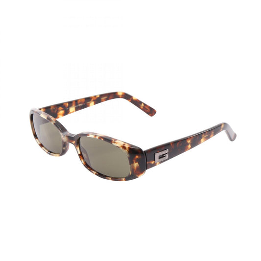 GUCCI Metal Logo Vintage Sunglasses Brown
