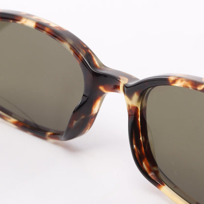 GUCCI Metal Logo Vintage Sunglasses Brown