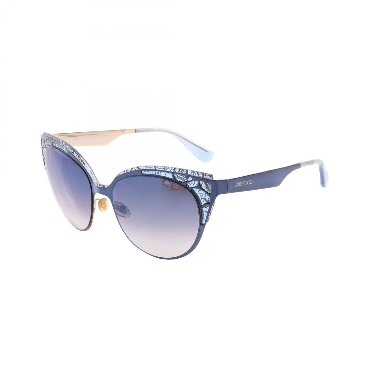 JIMMY CHOO ESTELLE Cat Eye Lace Sunglasses