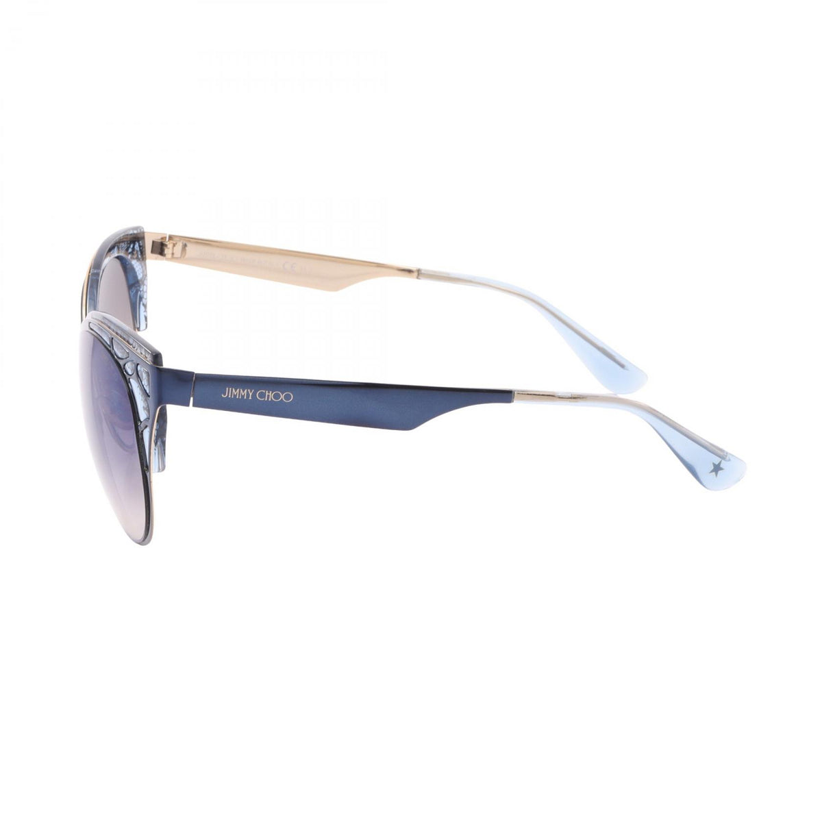 JIMMY CHOO ESTELLE Cat Eye Lace Sunglasses
