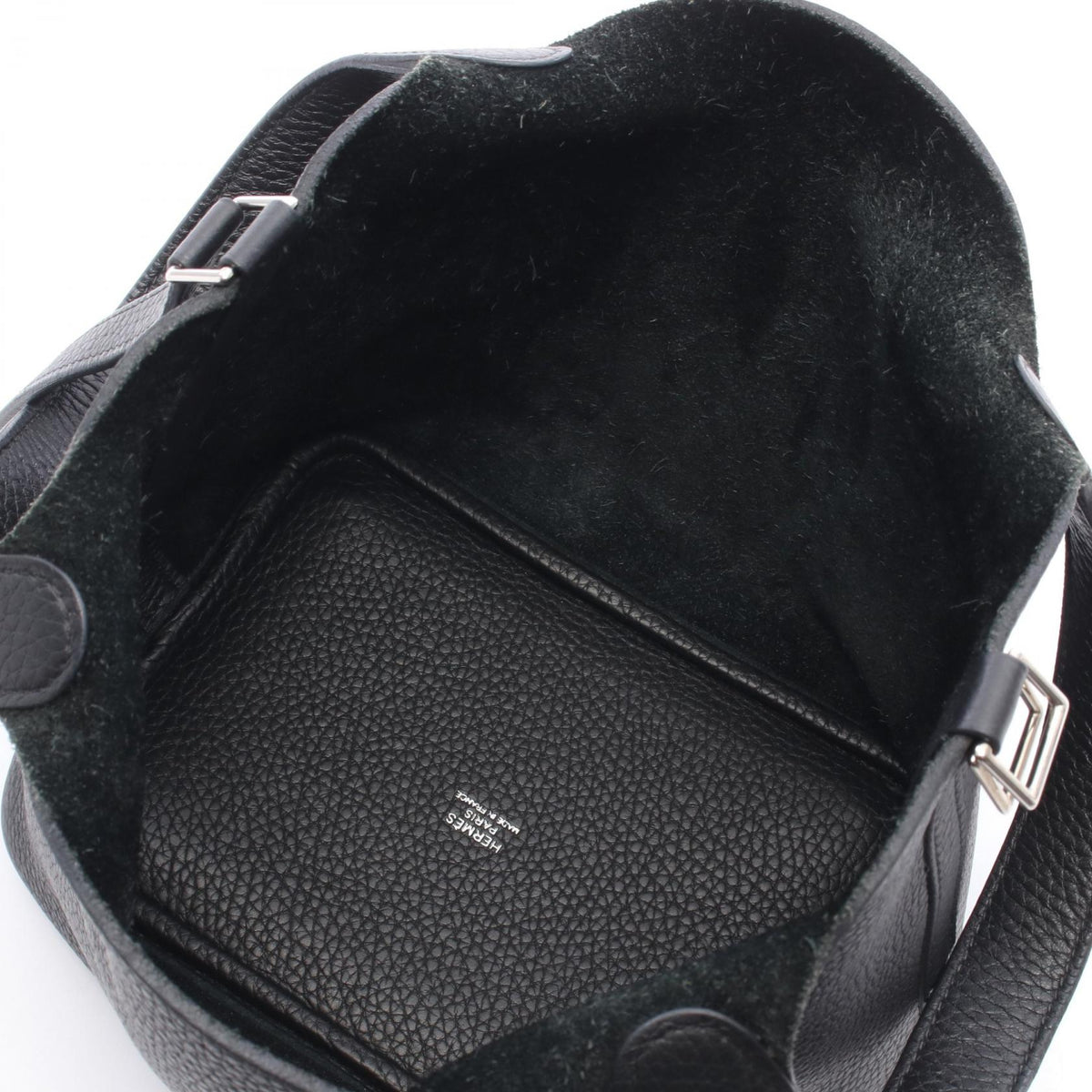HERMES Picotin Lock PM Clemence Handbag