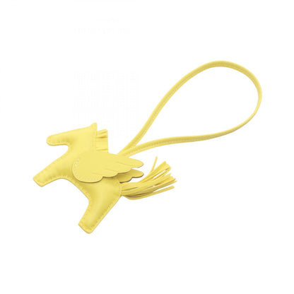 HERMES Rodeo Pegasus PM Lime Milo Charm