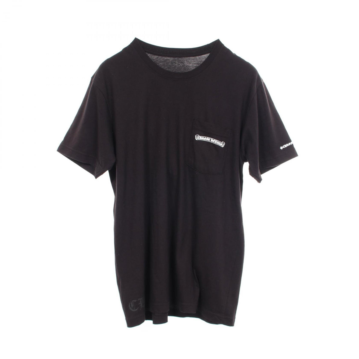 CHROME HEARTS Scroll Label T-Shirt Size L