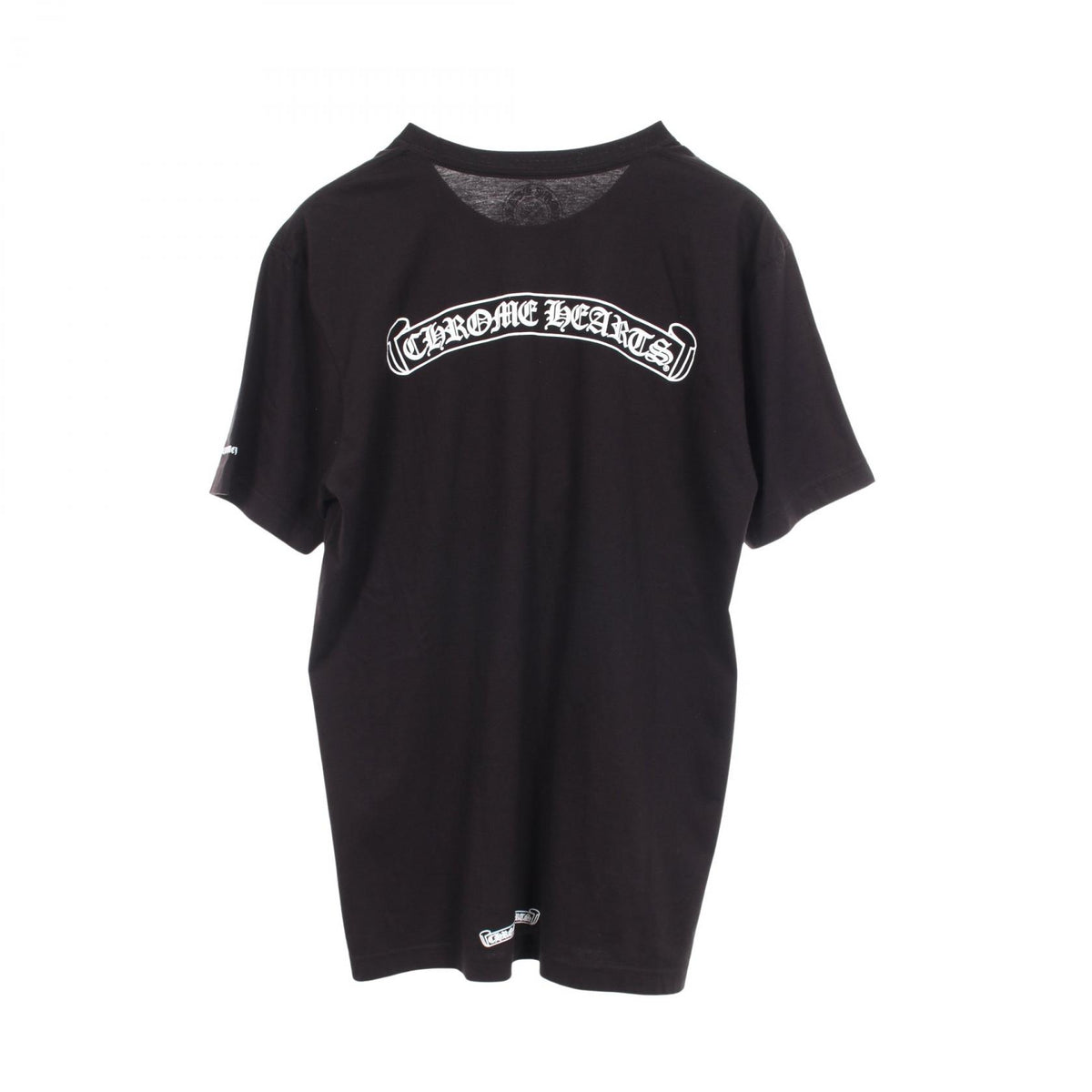 CHROME HEARTS Scroll Label T-Shirt Size L