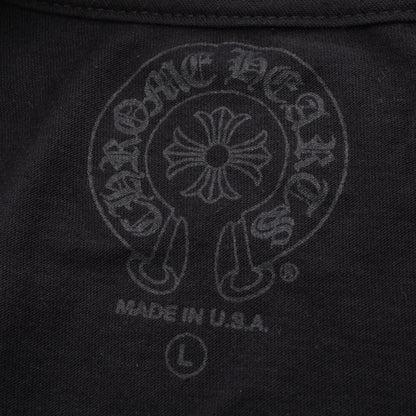 CHROME HEARTS Scroll Label T-Shirt Size L