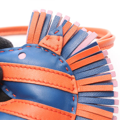 HERMES Jiji Savanna Agneau Leather Charm