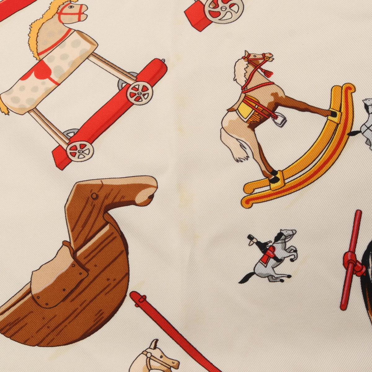 HERMES Carré 90 Raconte moi Le Silk Scarf