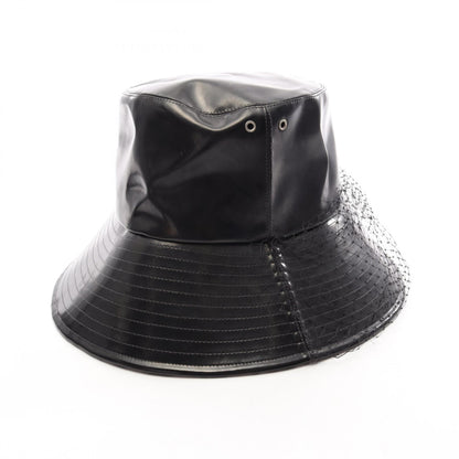 Dior Tulle Veil Cotton Blend Bucket Hat Size 58
