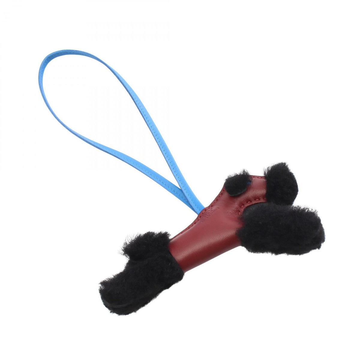 HERMES Buddy Charm Rouge H Agneau Milo
