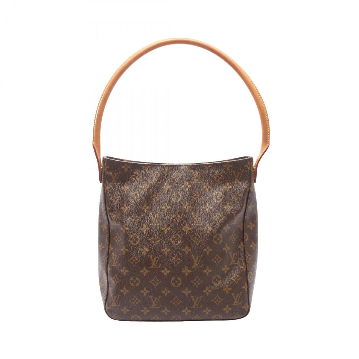 LOUIS VUITTON Looping GM Shoulder Bag Brown