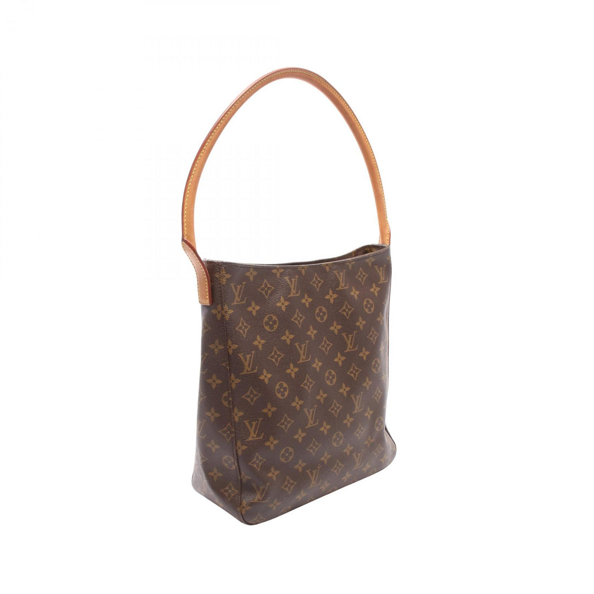 LOUIS VUITTON Looping GM Shoulder Bag Brown