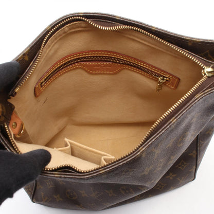 LOUIS VUITTON Looping GM Shoulder Bag Brown