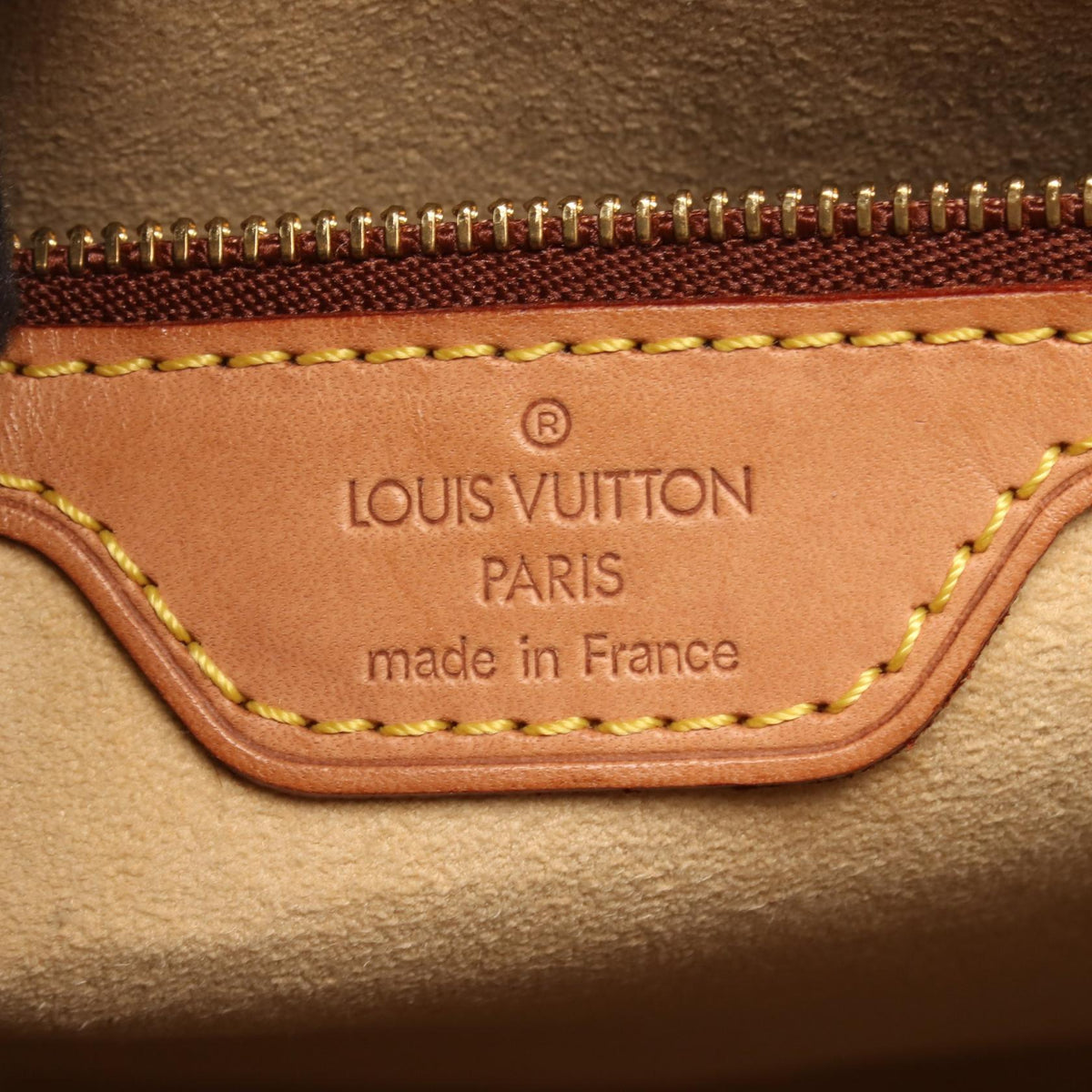 LOUIS VUITTON Looping GM Shoulder Bag Brown
