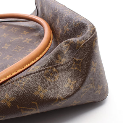 LOUIS VUITTON Looping GM Shoulder Bag Brown