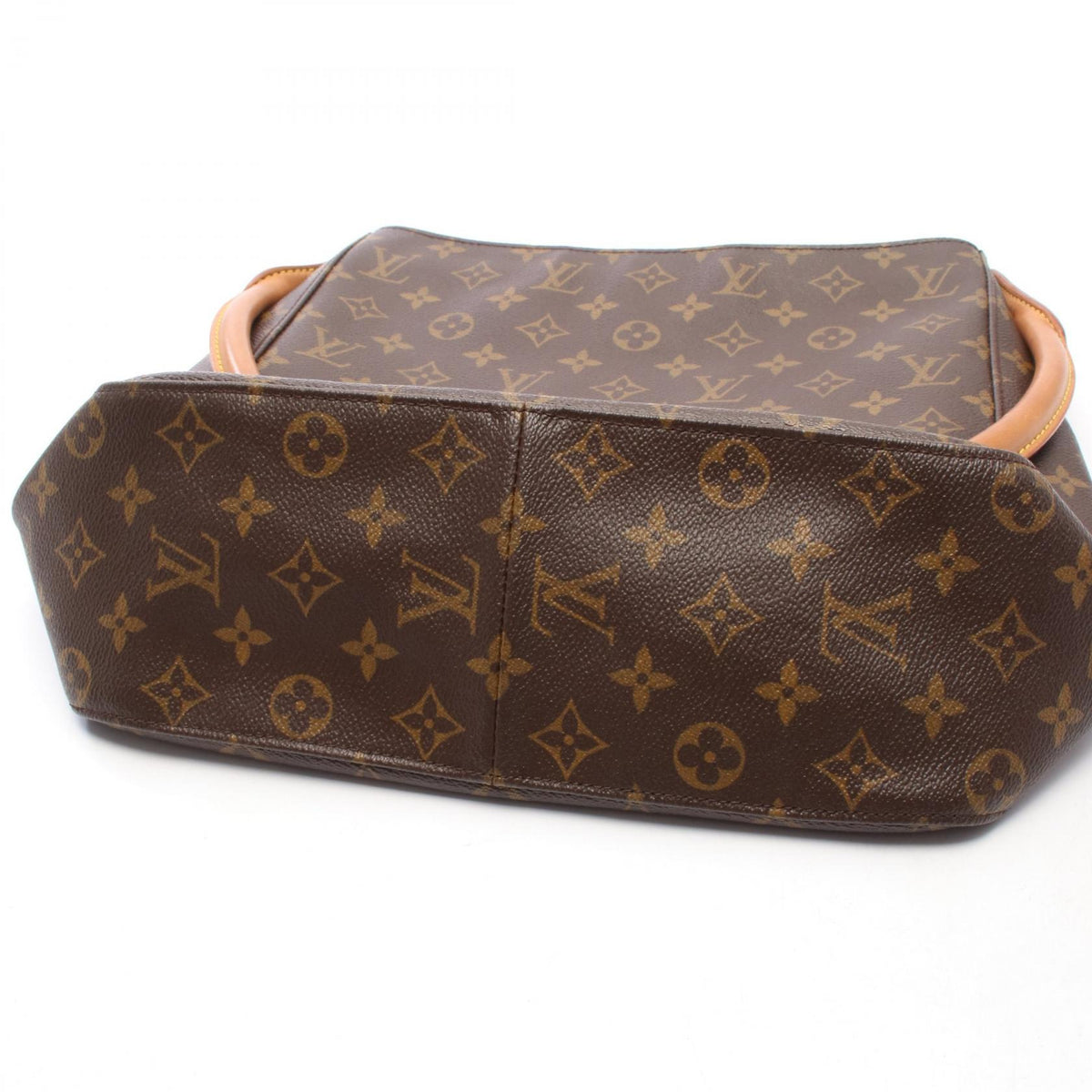 LOUIS VUITTON Looping GM Shoulder Bag Brown
