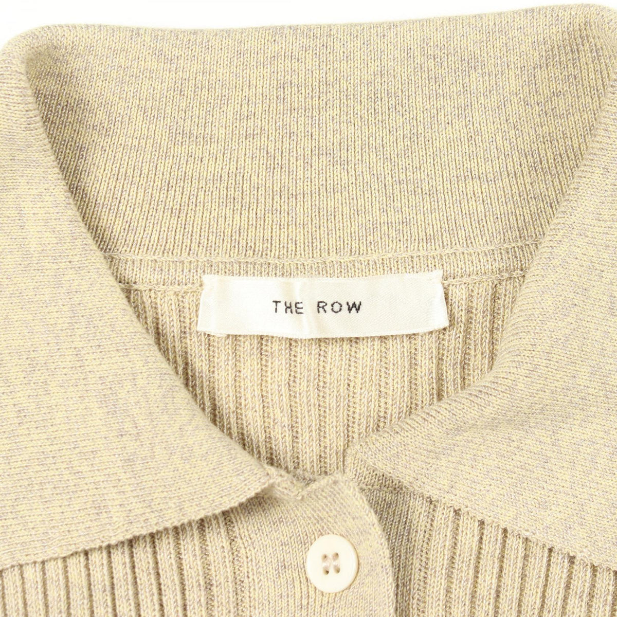 THE ROW Long Silk Cotton Cardigan Green Size XS