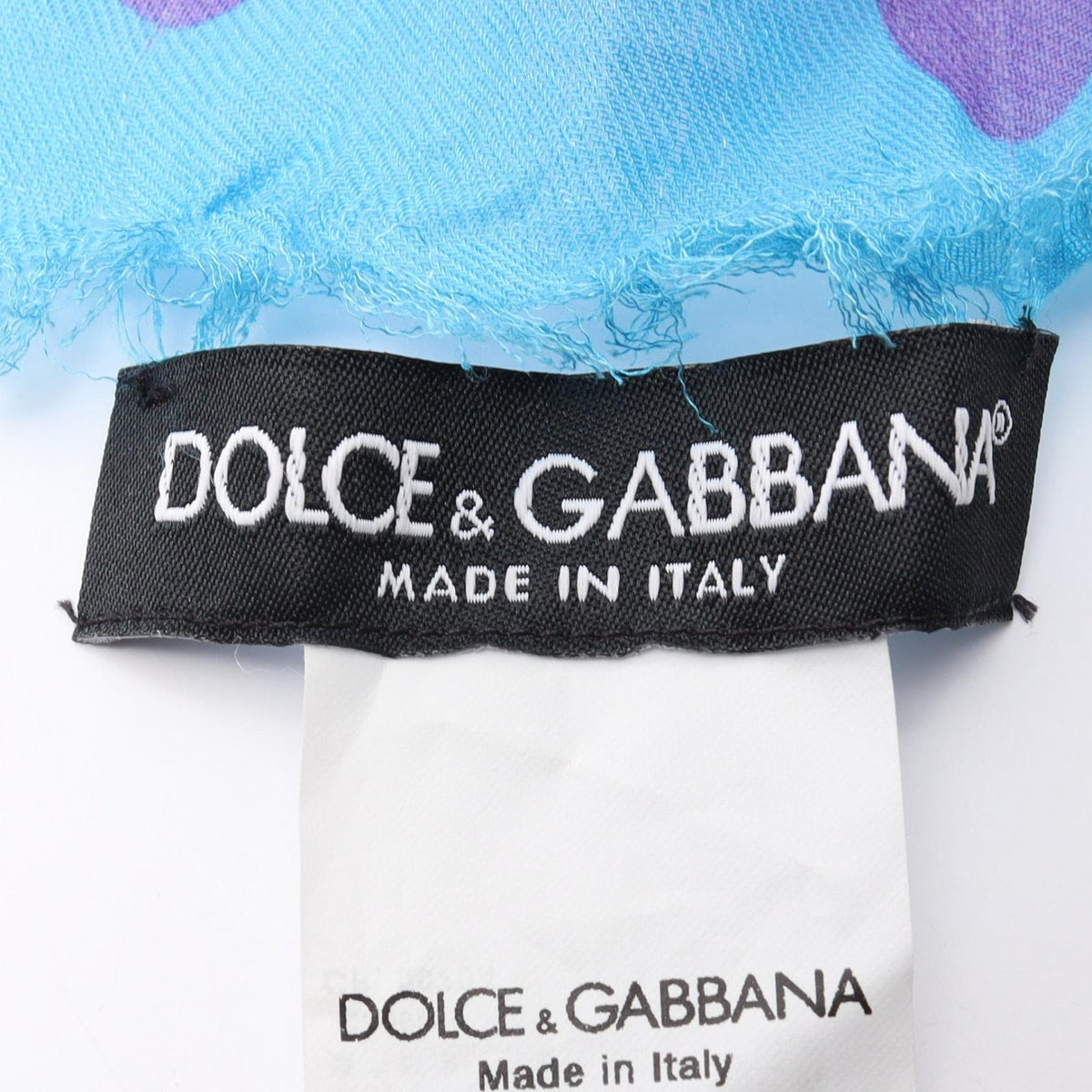 DOLCE & GABBANA Floral Cashmere Scarf