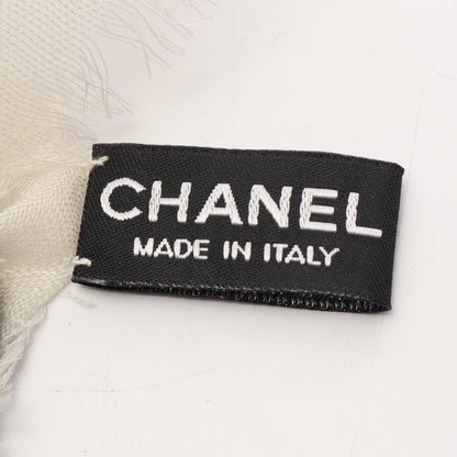 CHANEL CC Mark Logo Silk Stole