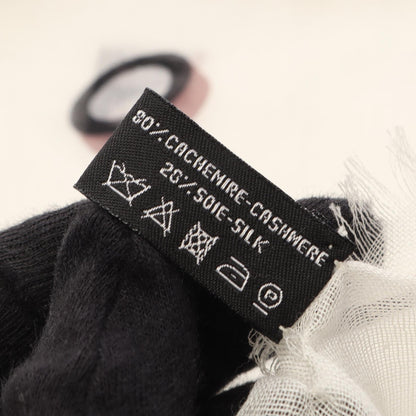 CHANEL CC Mark Logo Silk Stole