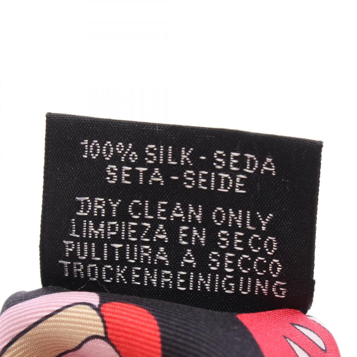 HERMES La Patisserie Francaise Scarf Black