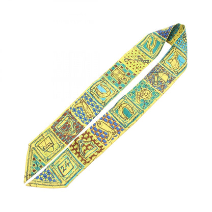 HERMES Silk Twilly "La Carres" Scarf