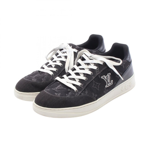 LOUIS VUITTON LV Resort Monogram Denim Sneakers Size UK 8