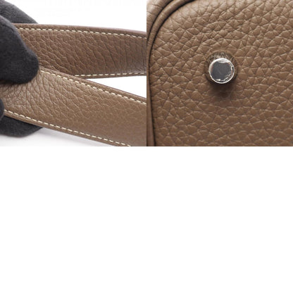 HERMES Picotin Lock MM Handbag Gray