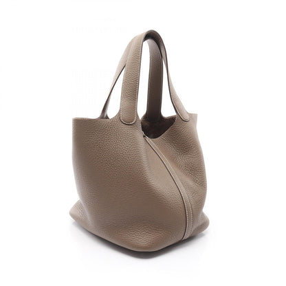 HERMES Picotin Lock MM Handbag Gray